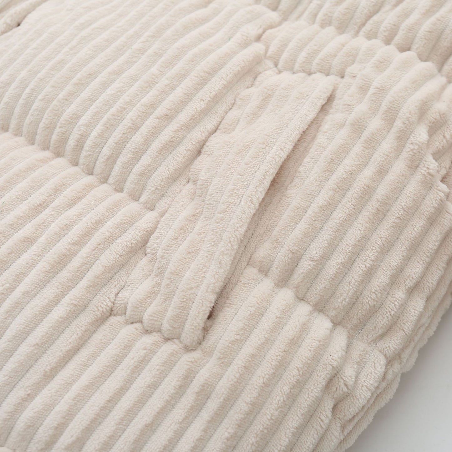 Corduroy Puffer Loose Coat