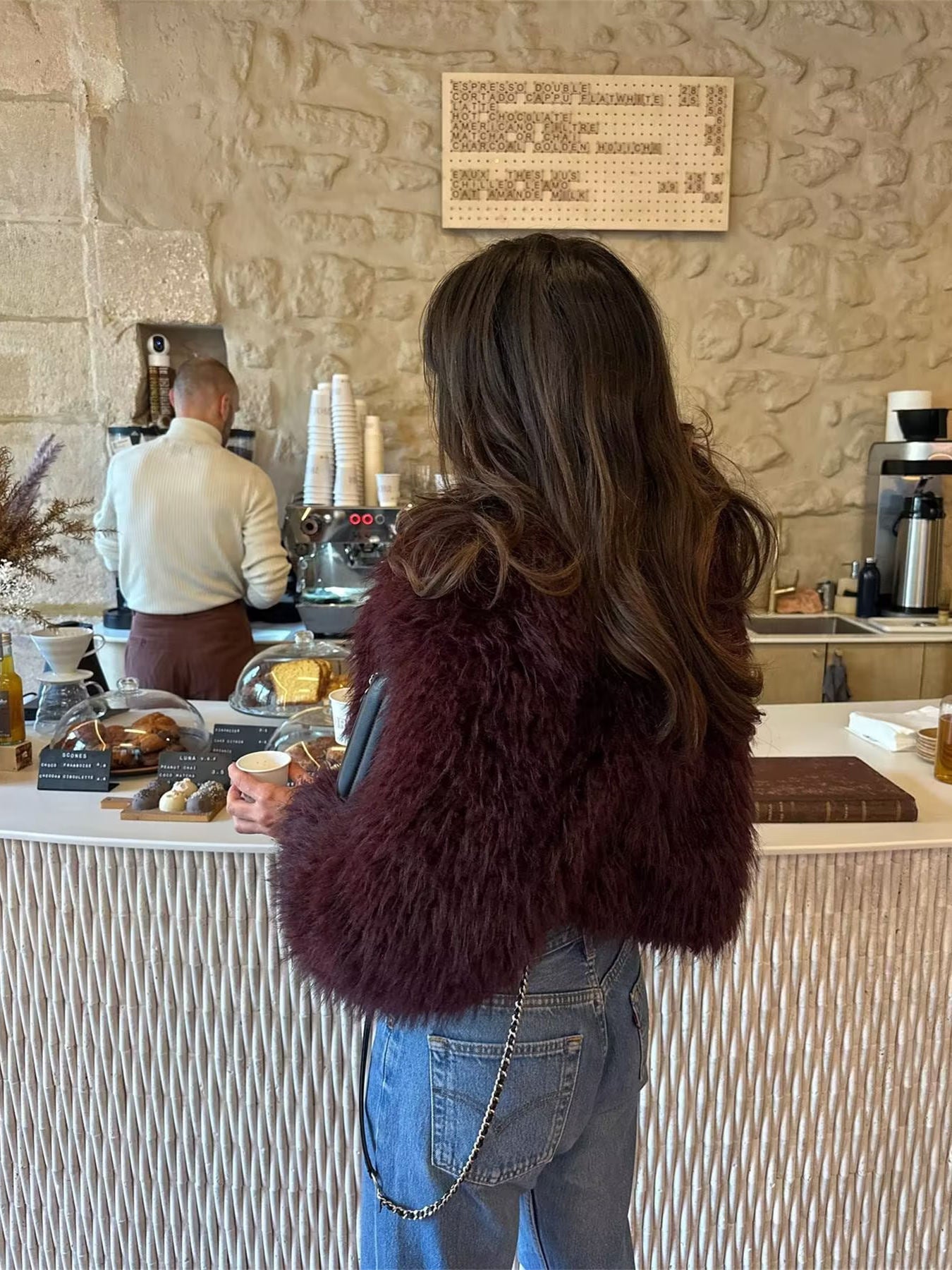 Artificial Fur Short Coat