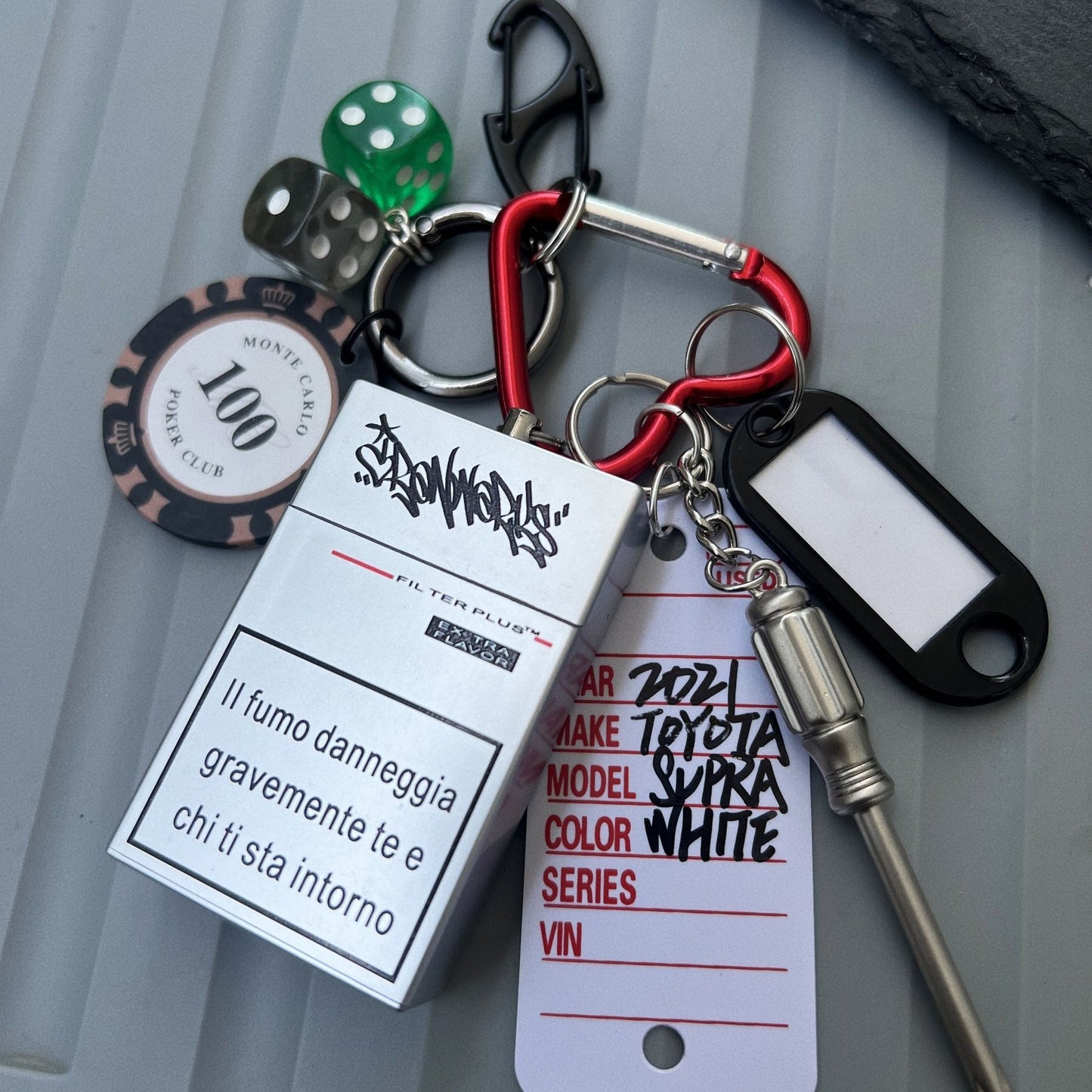 Ashtray Keychain