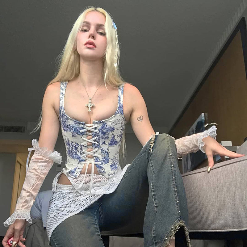 Belted Waist Top