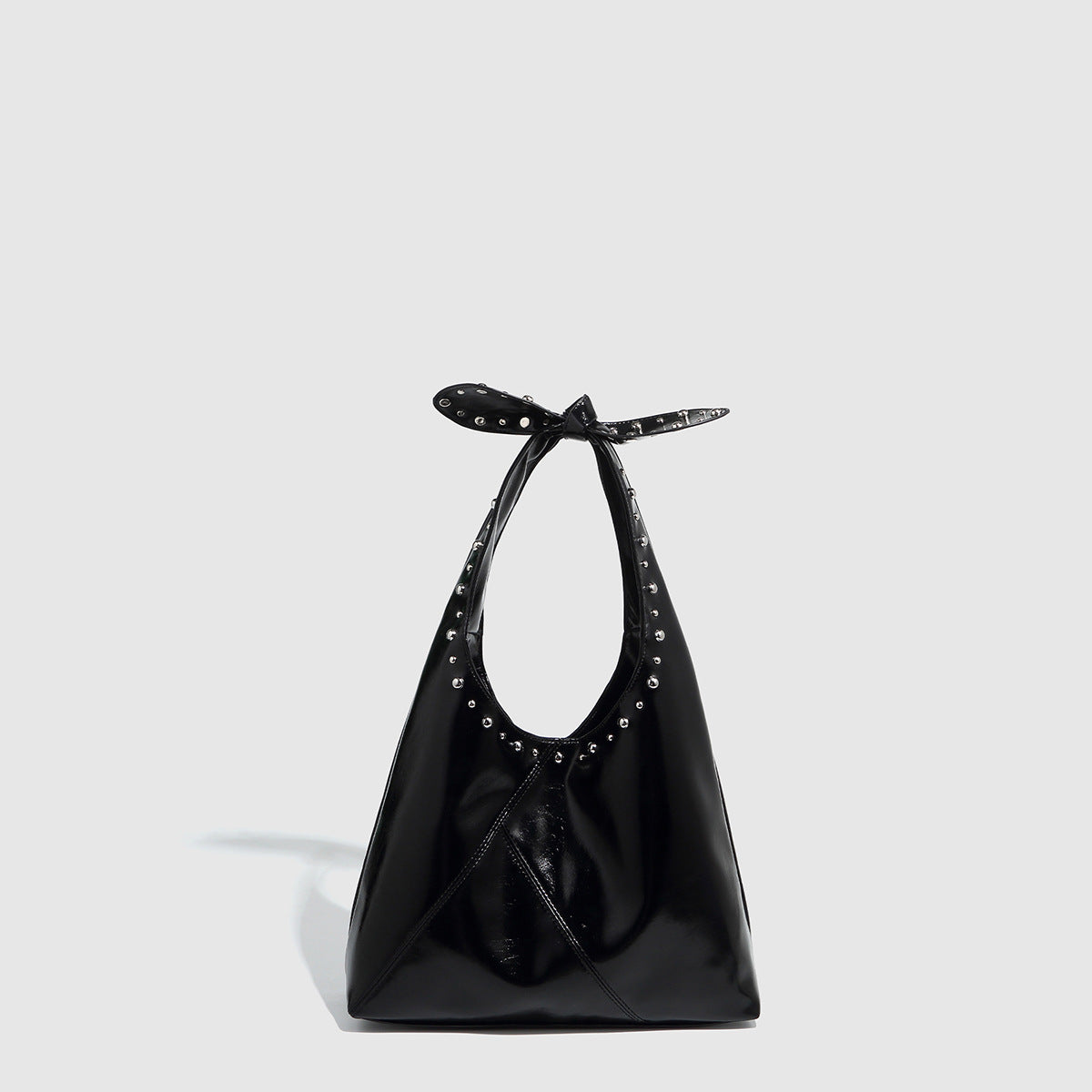 Tote Rivet Bow Bag