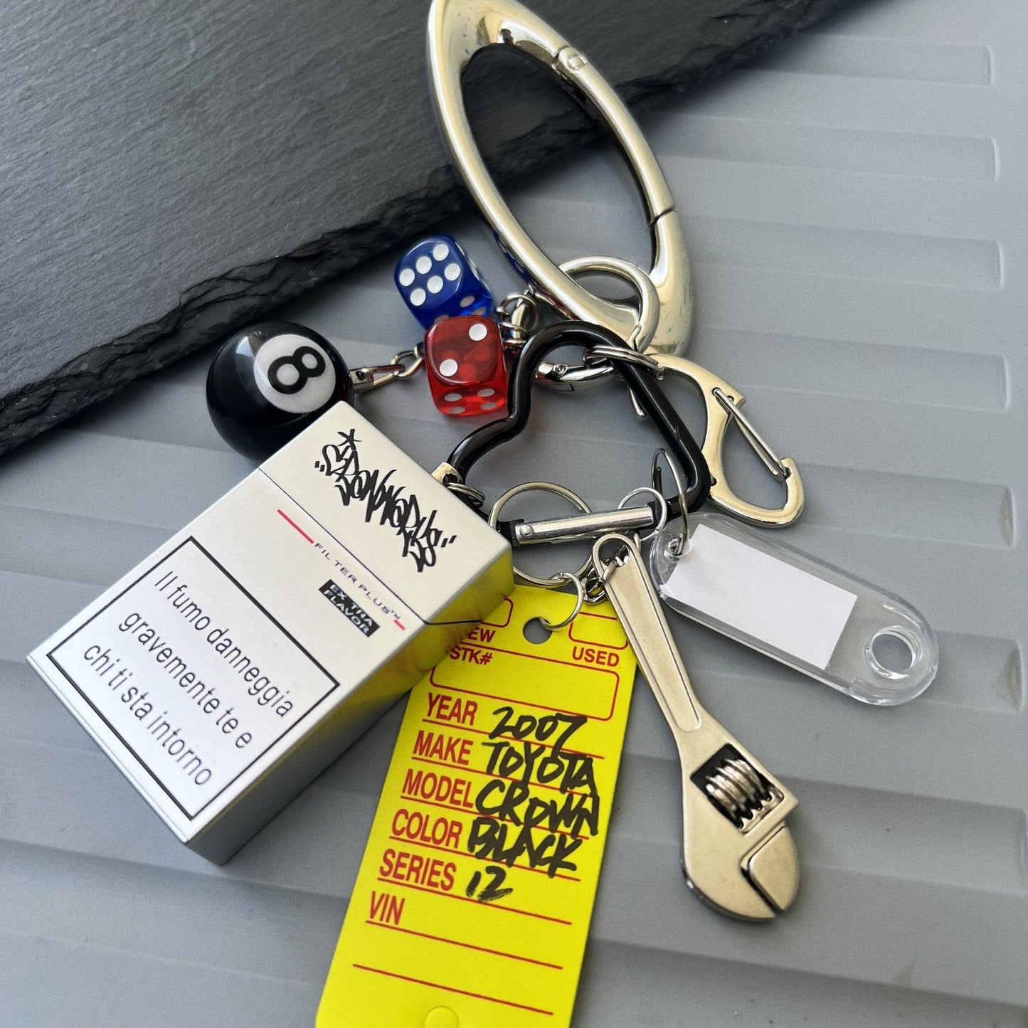 Ashtray Keychain