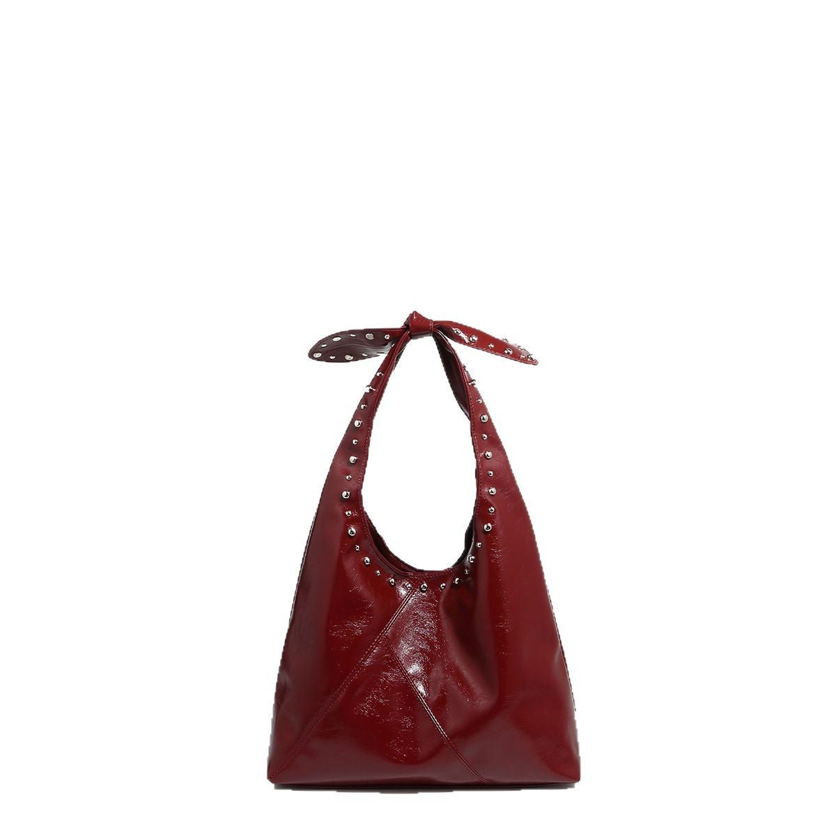 Tote Rivet Bow Bag