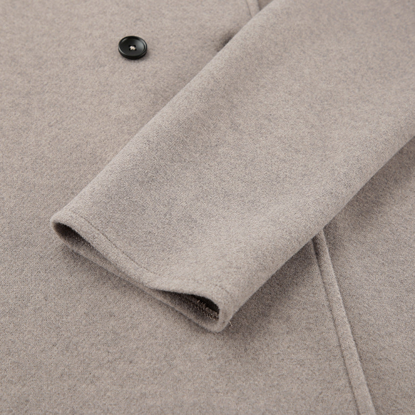 Vintage Brown Woolen Coat