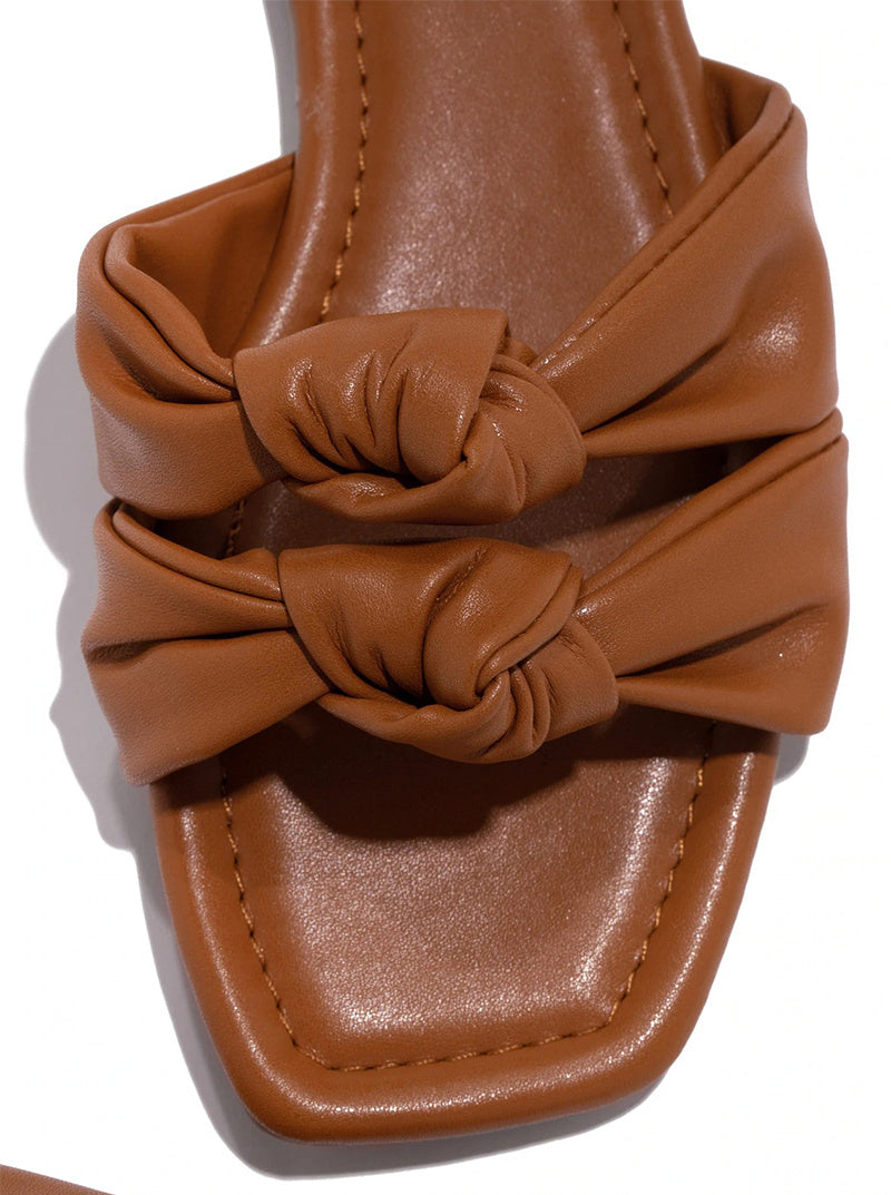 Double Bow Slippers