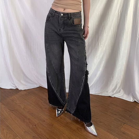 Vintage Gray Long Jeans