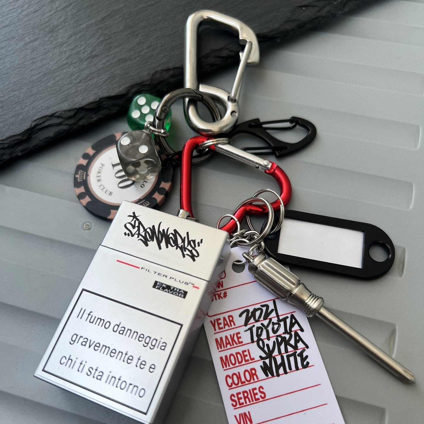 Ashtray Keychain