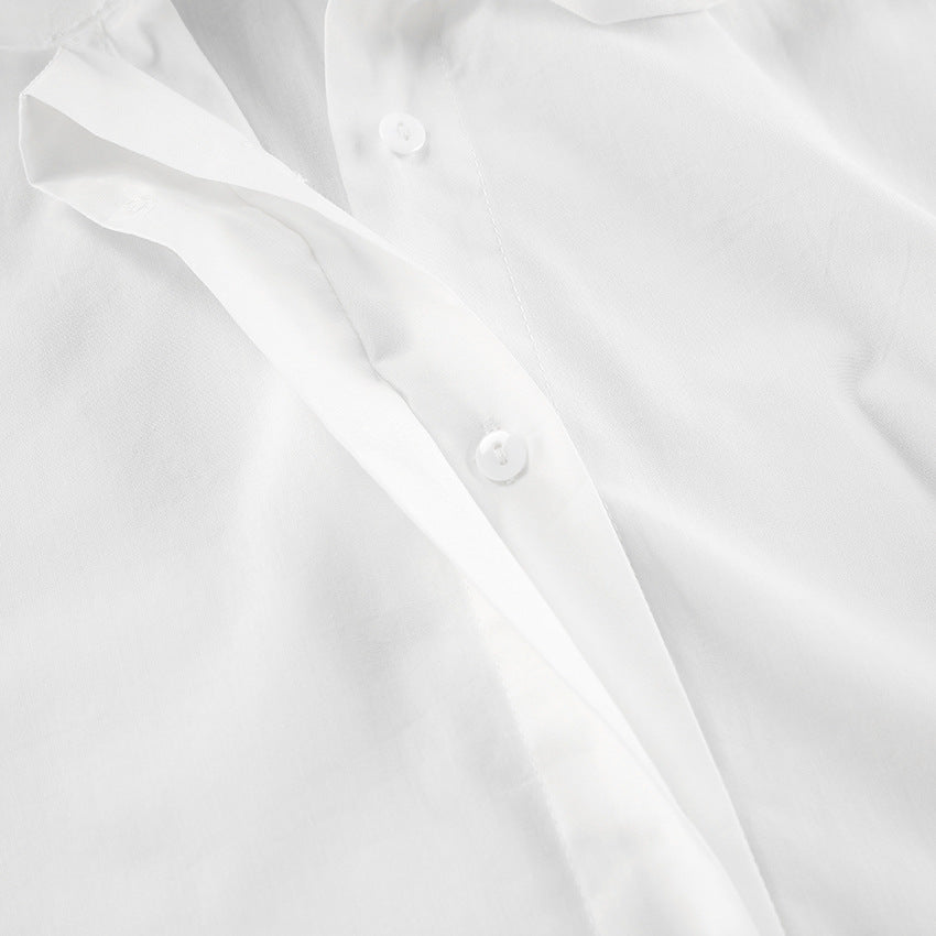 Big Bow Collar Shirt