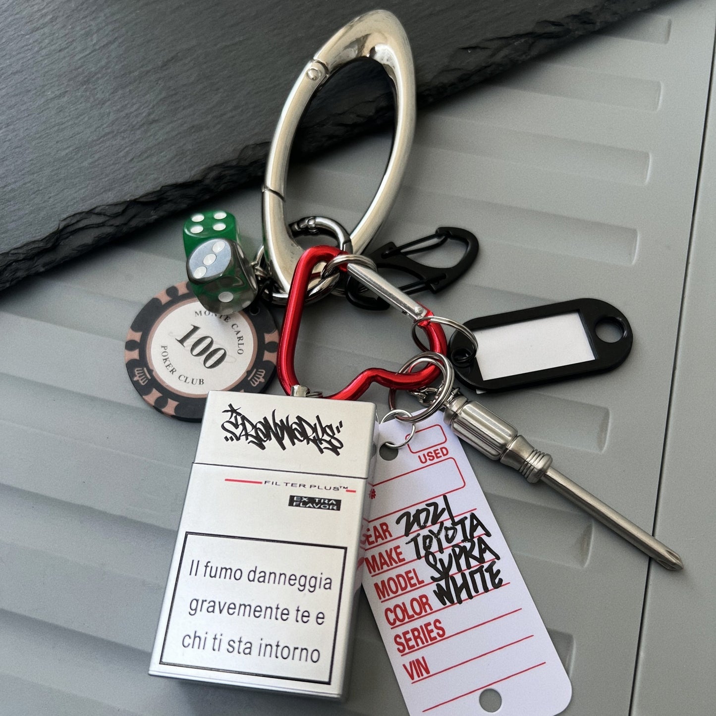 Ashtray Keychain