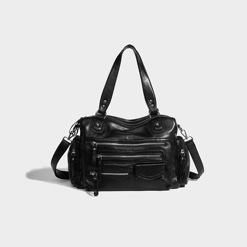 Black Zipper Bag