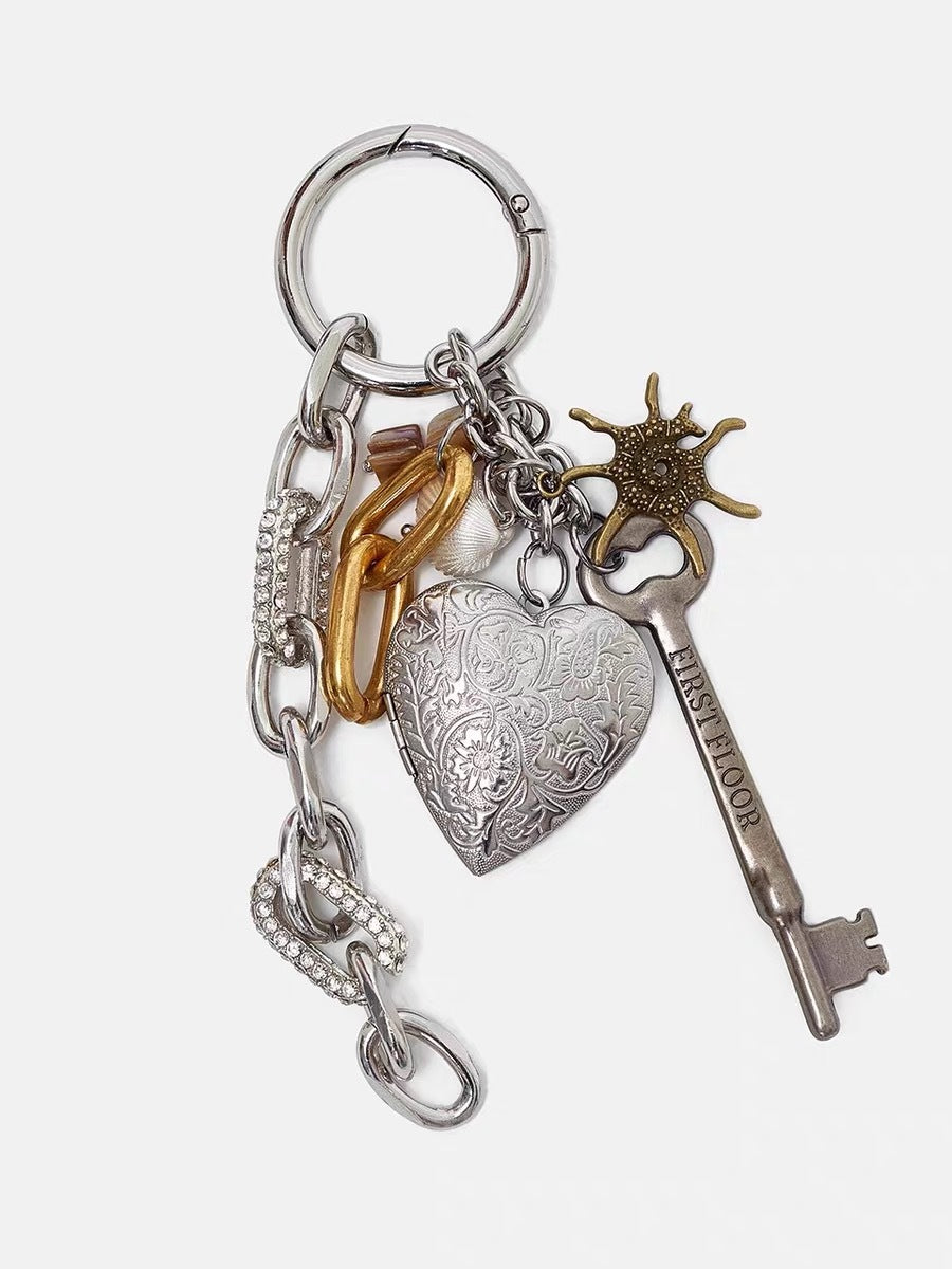 Vintage Bronze Keychain