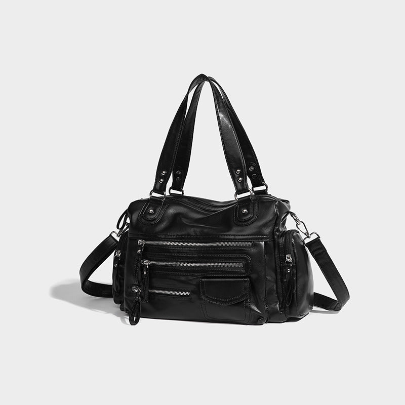 Black Zipper Bag