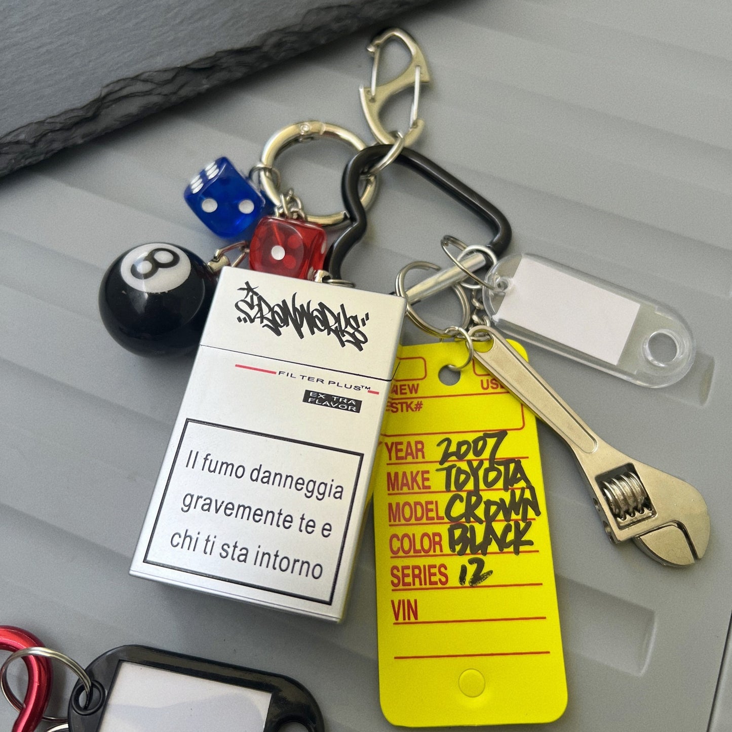 Ashtray Keychain