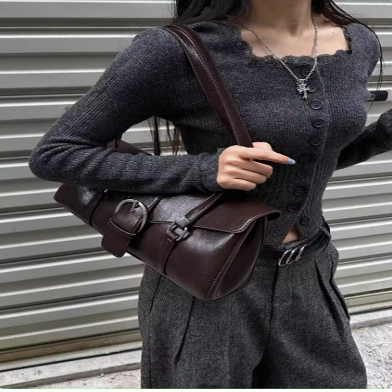 Vintage Baguette Handbag
