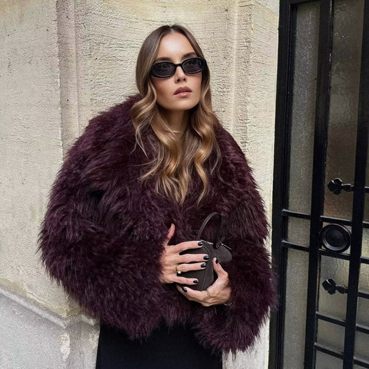 Artificial Fur Short Coat