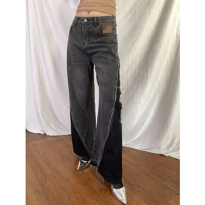 Vintage Gray Long Jeans